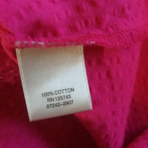 Christopher & Banks Hot Pink Lightweight Jacket XL - Picture 6 of 6